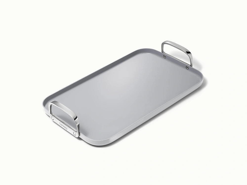 Double Burner Griddle - 19x12” Non-Stick Ceramic Pan - US 0014
