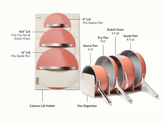 23pc Cook & Bake Set - An assortment of our best-selling ceramic-coated cookware & bakeware. - US 1823