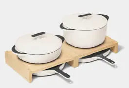 4pc Fry & Sauté Set - Non-Stick Ceramic Fry Pan, Mini Fry Pan & Sauté Pan - US 0741