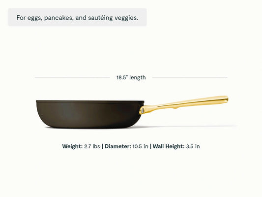 Daily Duo - 3-Piece Set of Ceramic-Coated Pans With Lid - US 2439
