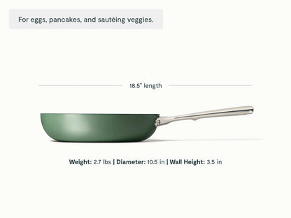 Fry Pan - 10.5” Non-Stick Ceramic Fry Pan - US 4994