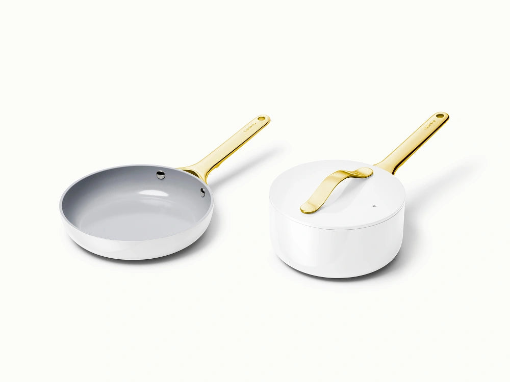Minis Duo - Non-Stick Ceramic Mini Fry Pan &amp; Sauce Pan - US 9241