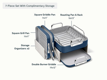 Full Ceramic Cookware Bundle - 31-Piece Ceramic Set With Complimentary Storage - US 4814