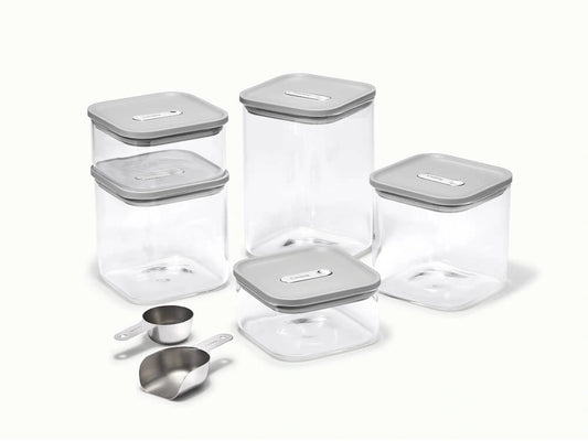 Glass Airtight Container Set - 13-Piece Set With Complimentary Storage - US 4813