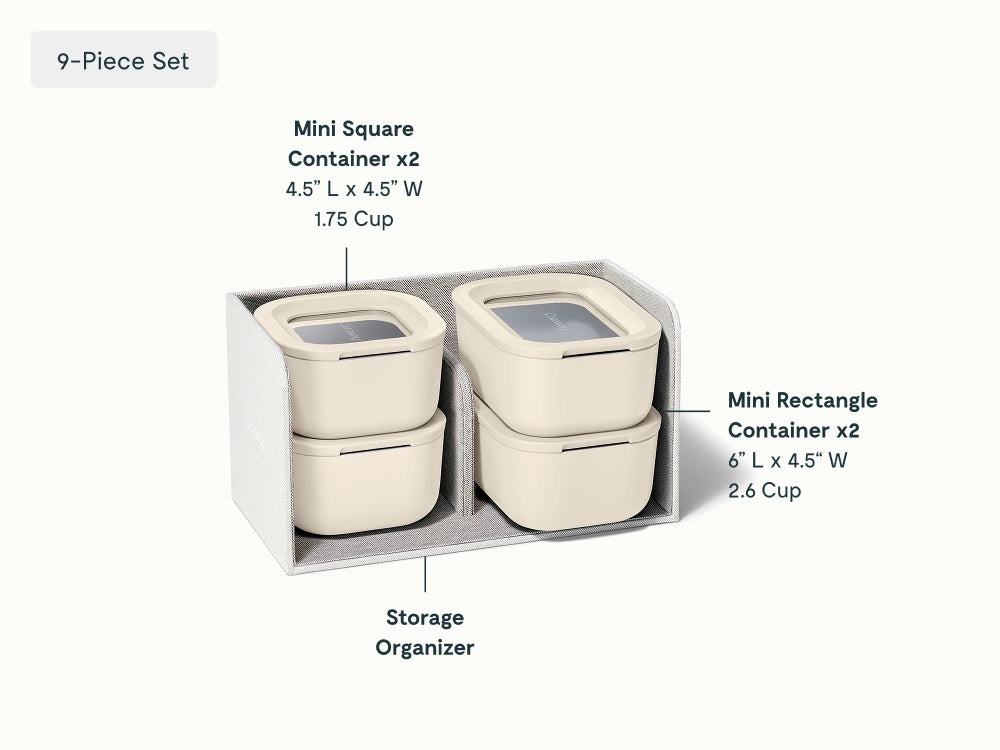 Food Storage + Minis Set - 22-Piece Set With Complimentary Storage - US 8348