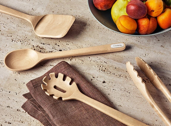 Utensil Set - 5-Piece FSC-Certified Birch Wood Set - US 0237