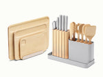 Prep &amp; Boards Set - A one-stop-shop 18-piece cutting board, knife, &amp; utensil set. - US 7553