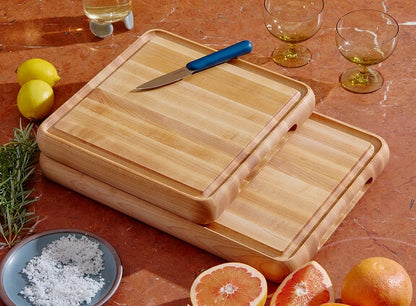 17” Prep &amp; Serve Butcher Block - Dual-Sided Rectangle Butcher Block - US 2069