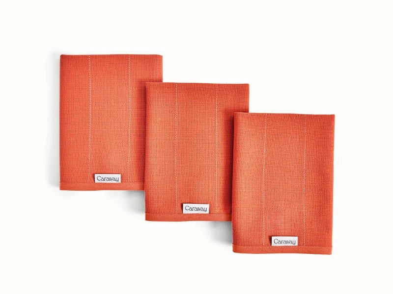 Tea Towels - Trio of organic cotton &amp; sustainable made Tea Towels. - US 2253
