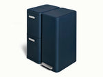 Trash &amp; Recycling Duo (Slim) - A Cohesive System for Clean Sorting &amp; Disposal - US 4990